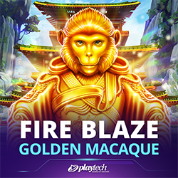 Fire Blaze: Golden Macaque